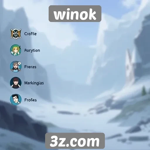 Recursos de personalização em jogos no Winok