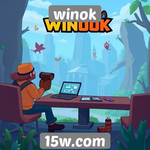 Novos recursos de interação no site de jogos Winok